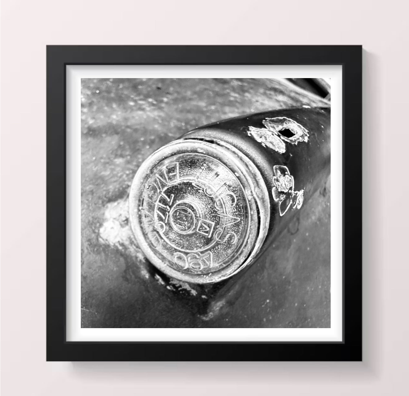 Classic Mk2 Jaguar Front Indicator - Black Framed Print