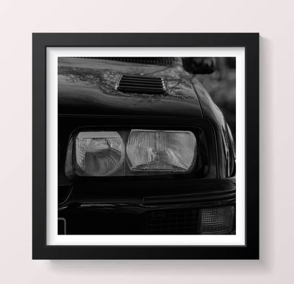Classic Ford Sierra Cosworth - Black Framed Printed Picture