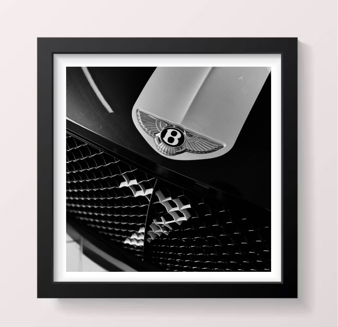Bentley - Black Framed Printed Picture